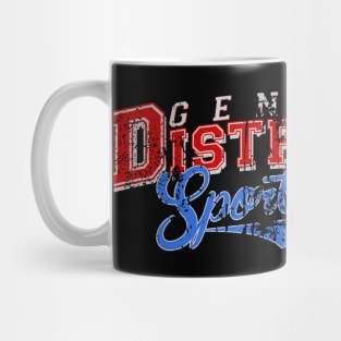 Generic distressed sports logo Mug